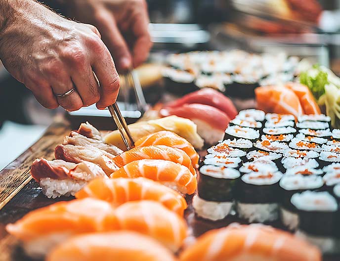 Chinesische Spezialitäten in Lübeck im Restaurant Phönix in Buntekuh